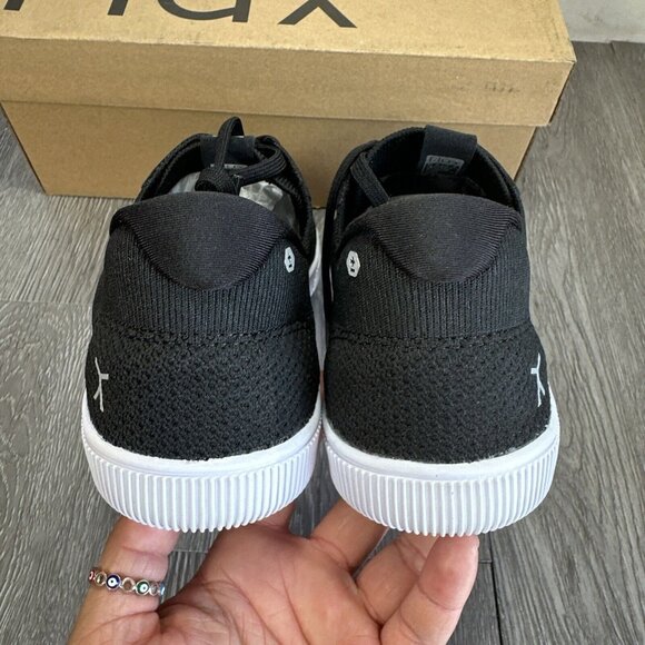 FLUX UNISEX ADAPT TRAINER SNEAKERS BLACK KNIT SIZE Barefoot - Picture 7 of 9